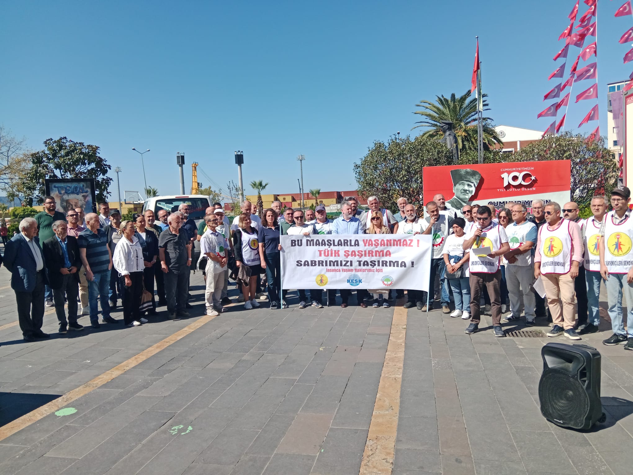 Giresun’da emekli protestosu: “Susmayacağız”