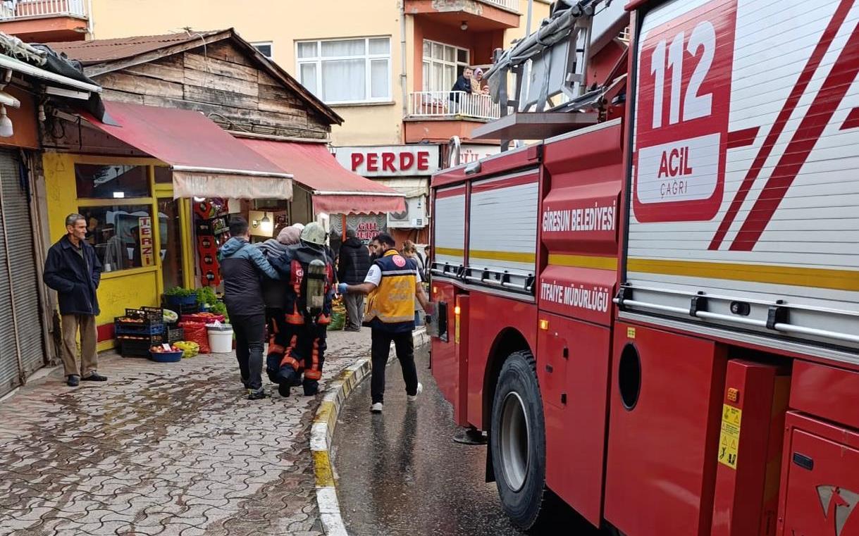 Giresun pazarı yangınlarla geçirdi