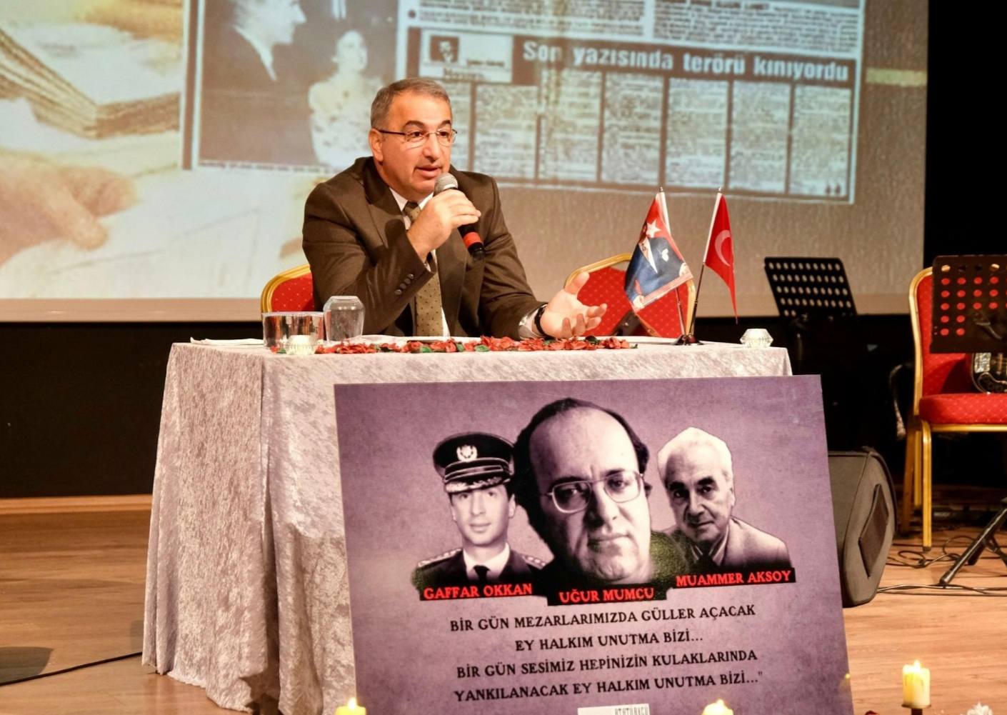 Adalet ve Demokrasi Haftası kapsamında Gazeteci Sertaç Eş, Uğur Mumcu’yu anlattı