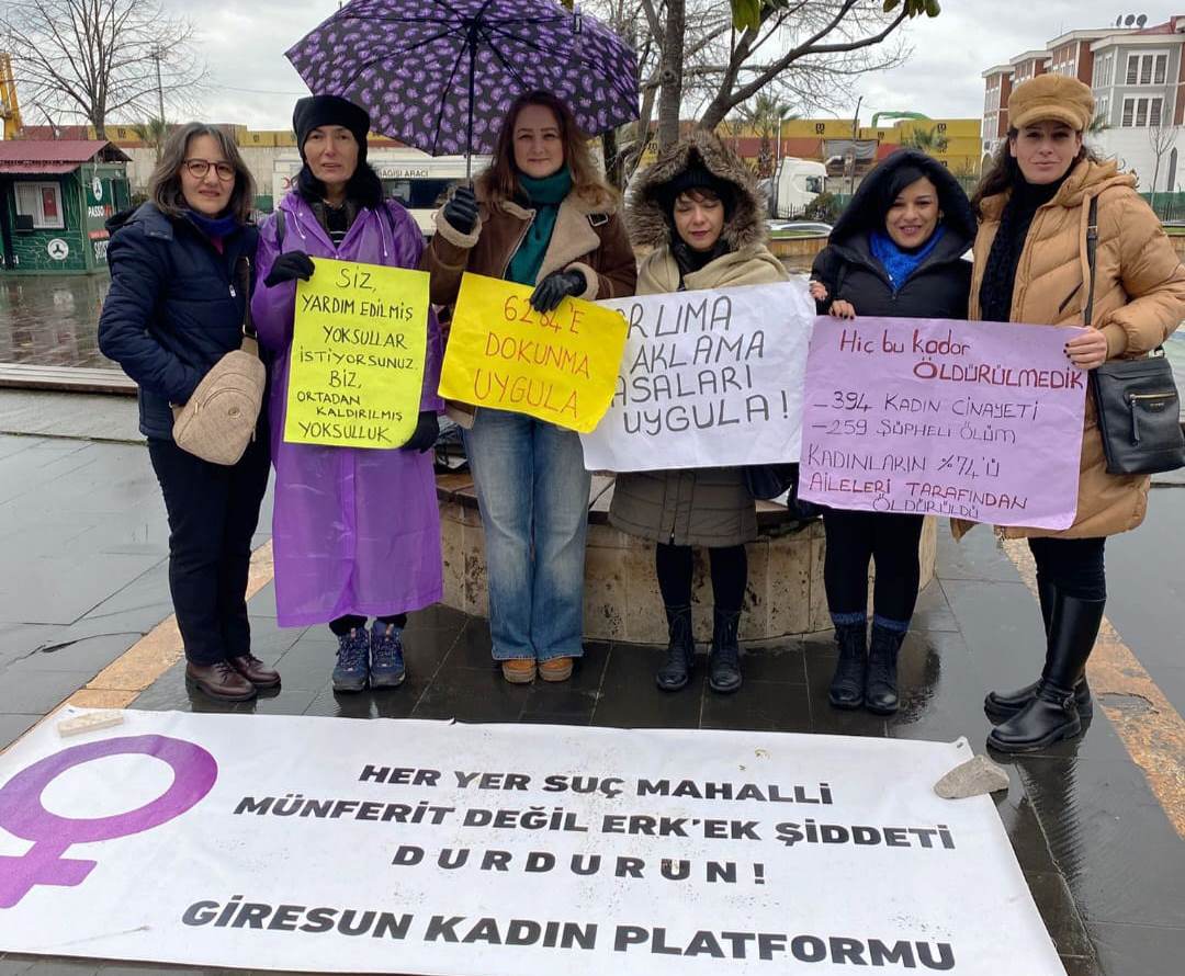 Giresun Kadın Platformu: “Deprem bölgesinde kadınların yükü çok daha ağır”